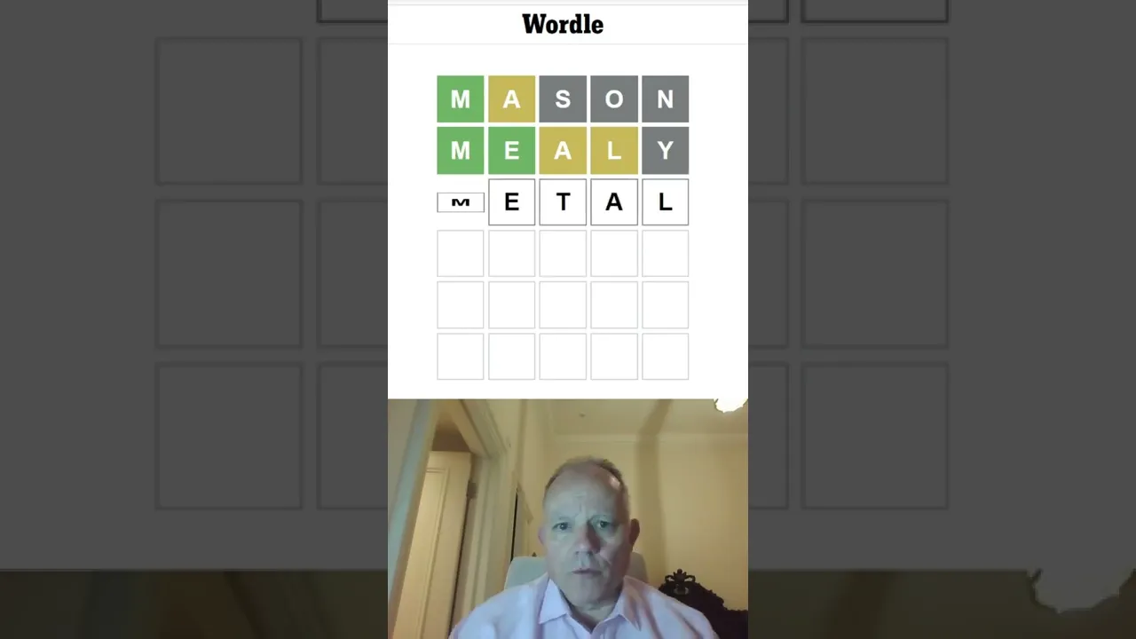 Wordle in a Minute - 14th May 2022