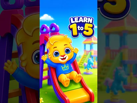 Number Counting 1-5 For Toddlers 🔢 | Count 1 2 3 4 5 with Lucas | Toddlers Learn Numbers #shorts