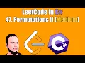 LeetCode in C 47 Permutations II