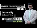 REVERSE POLISH NOTATION A LEVEL COMPUTER SCIENCE 9618