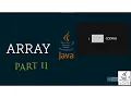 Arrays in Java-Part II Multi-Dimensional Arrays