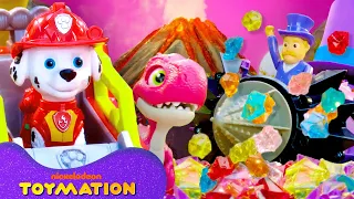 PAW Patrol Toys Rescue a Dino Egg Hatchery! 🦖🌋 | Toymation