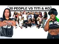 Download Lagu 20 PEOPLE VS 2 COMEDIANS: TITI \u0026 KO