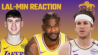 Lakers Beat Wolves At The Buzzer  Lakers Beat Wolves At The Buzzer