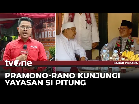 Pramono Hadiri Deklarasi Dukungan Dari Yayasan Sipitung