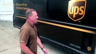 UPS Training UPS talks about the Start Car Routine