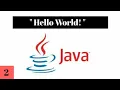Java tutorial learn Java Hello world 2