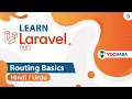 Laravel Routing Basics Tutorial in Hindi Urdu