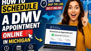 How to schedule a DMV appointment online in Michigan