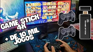Game Stick 4K barato + de 10,000 jogos