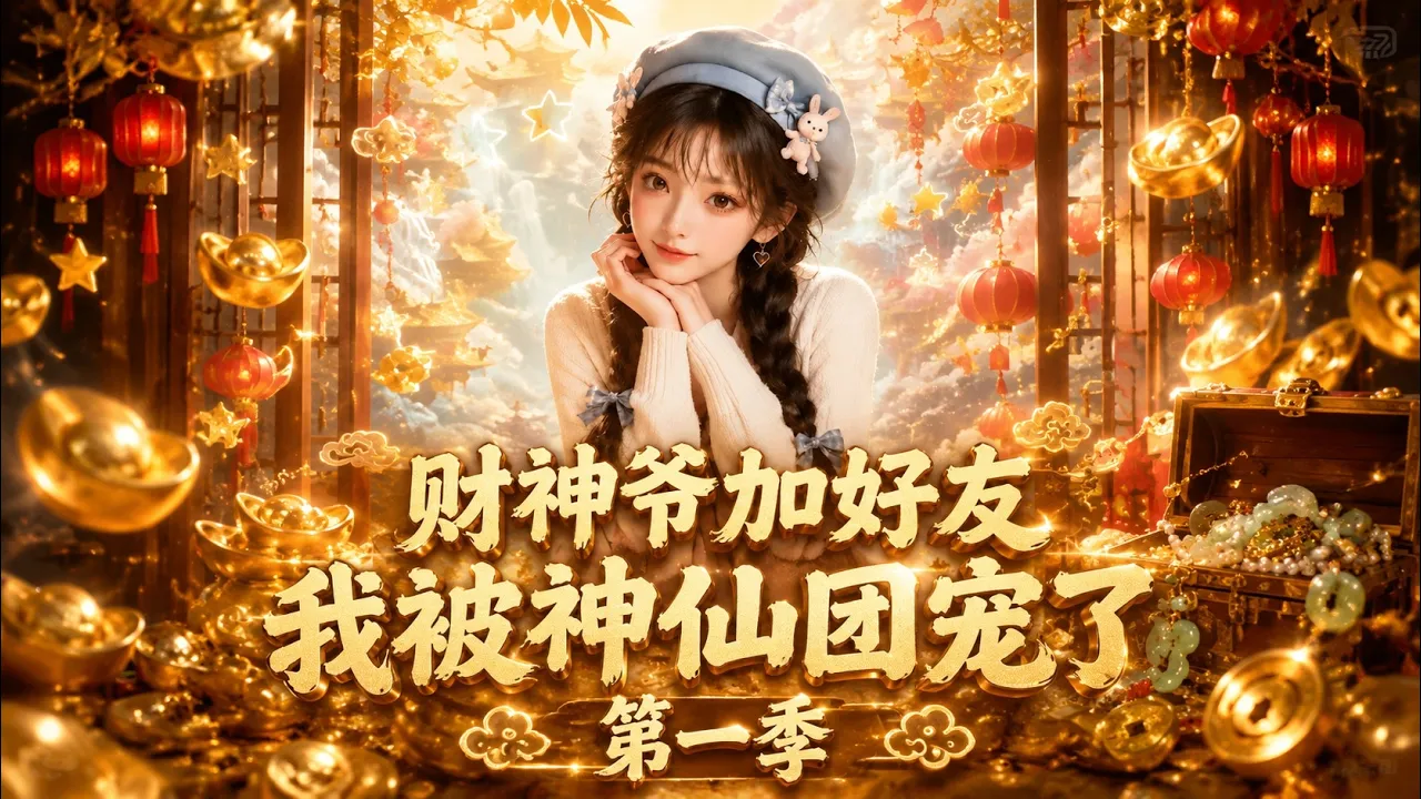 财神爷加好友,我被神仙团宠了