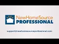 Welcome to NewHomeSource Professional