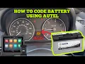 How To Code Battery To Car Using Autel Maxisys Ultra Lite Diagnostic Tool