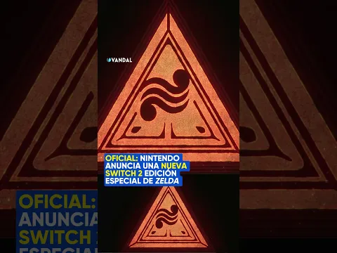 OFICIAL: Nueva SWITCH 2 edición especial ZELDA 🔥 #zelda #ocarinaoftime #switch2 #nintendo #gaming