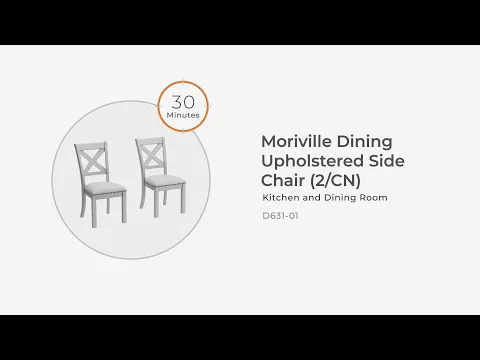 Moriville - Beige - Dining UPH Side Chair (Set of 2)