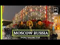 Lagu ❄️ Sneeuwval in Moskou ✨ Winteravond 4K HDR | Rusland dat je moet zien - Wandeltocht