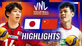 japan vs china highlights week 1 mens vnl 2026
