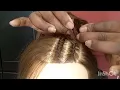 clase como hacer trenzas pegadas