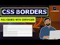 CSS Tutorial CSS Borders Property Full Web Development mr computerwiz with Certificates