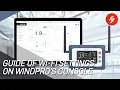 WindPro Guide of Wi-Fi Settings on WindPro s Console