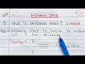instance block in java Learn Coding
