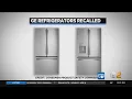 GE refrigerators recalled