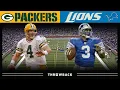 1st Game at Ford Field is WILD Packers vs Lions 2002 Week 3