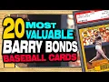 Top 20 Most Valuable Barry Bonds Rookie Card - Invest in Bonds RC Today