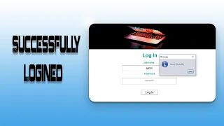 Java Swing - Login Frame With MySQL Database Connectivity Java GUI