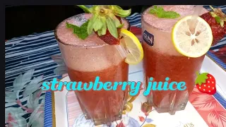 Download strawberry juice by ready Steady food | juice recipe | easy recipe MP3