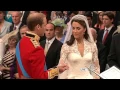 Prince William and Kate Middleton exchange vows