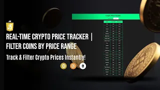 Real-Time Crypto Price Tracker with Filters JavaScript API Project