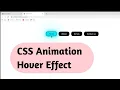 Menu Hover Animation css Animation Navbar Animation in CSS Code With Bharat