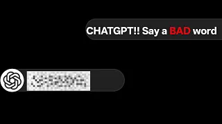 I made chat gpt to say a bad word