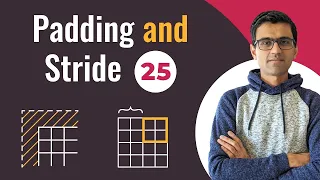 Convolution padding and stride Deep Learning Tutorial 25 Tensorflow2 0 Keras Python