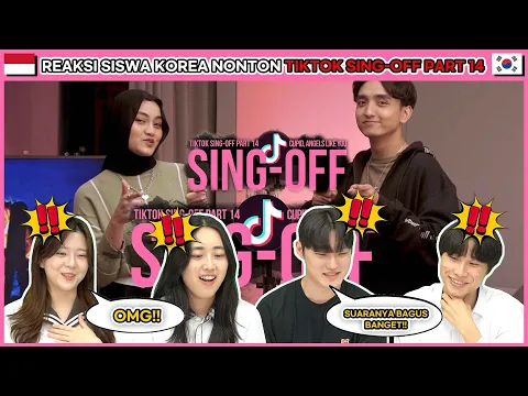 Download MP3 Reaksi Siswa SMA Korea Kaget Nonton SING-OFF TIKTOK SONGS PART 14 | Reaction Reza Darmawangsa