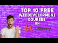 Top 10 Free Udemy Web Development Courses