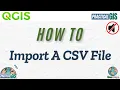 GeoSteps How to Import CSV File