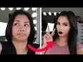 I FOLLOWED A VIRAL ASIAN MAKEUP TRANSFORMATION TUTORIAL AND TRICKS xena kai