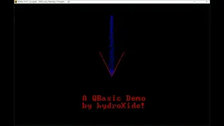 QuickBASIC Water Simulation