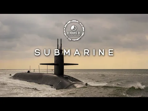 Download MP3 8 hours of submarine sounds | submarine sound and sonar ping sound effect | sonar sound noises