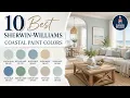10 Best Sherwin-Williams Coastal Paint Colors for a Calm Elegant and Timeless Home