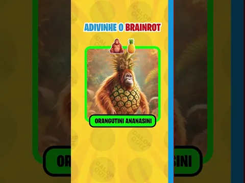 DESAFIOS BRAINROTS ITALIANOS 🧠🦈🐊 Quiz de Emojis dos Brainrots Animais