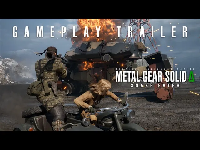 METAL GEAR SOLID Δ: SNAKE EATER - Gameplay Trailer 【PS5 ,Steam  version】 | KONAMI