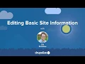 Drupal 8 User Guide 4 2 Editing Basic Site Information