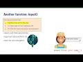 Python and AI - Lesson 2 The input function and variables