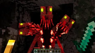 Intenté Sobrevivir a THE DWELLER KING En Minecraft