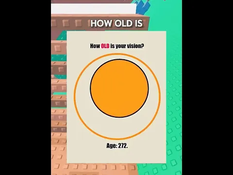 How Old Is Your Vision? 😱 #robloxrant #shorts #rblx #relatable