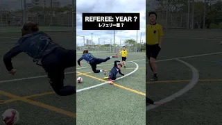 Referee by Level😂Last one is crazy😂#footballskill #football #soccer