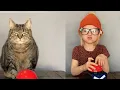 Penny the talking cat plays trivia